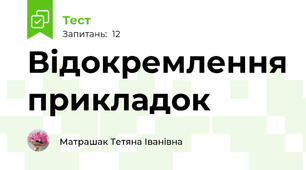 Відокремлення прикладок