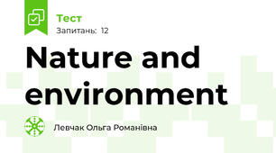 Nature and environment