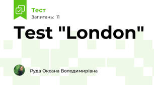 Test "London"