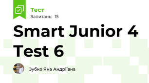 Smart Junior 4 Test 6