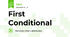 First Conditional
