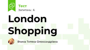 London Shopping