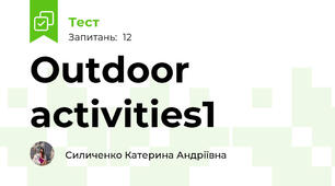 Outdoor activities1