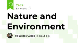 Nature and Environment