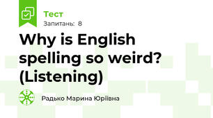 Why is English spelling so weird? (Listening)