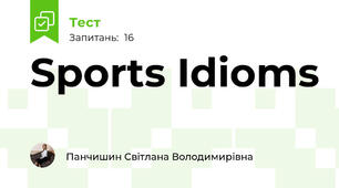 Sports Idioms