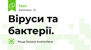 Віруси та бактерії.