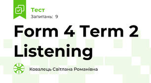 Form 4 Term 2 Listening