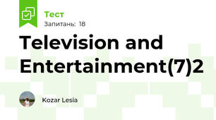 Television and Entertainment(7)2