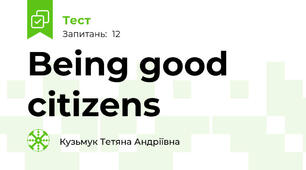 Being good citizens
