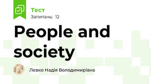 People and society