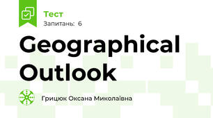 Geographical Outlook