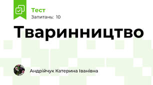 Тваринництво