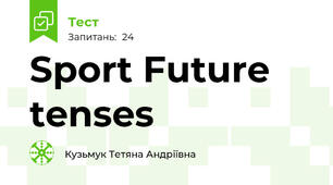  Sport Future tenses