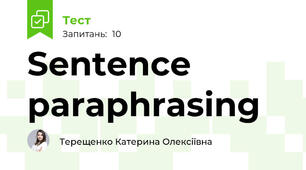 Sentence paraphrasing
