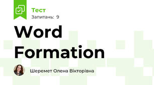 Word Formation
