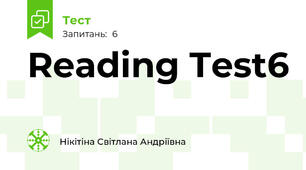 Reading Test6