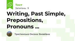 Writing, Past Simple, Prepositions, Pronouns ...
