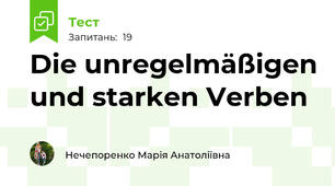 Die unregelmäßigen und starken Verben