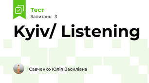 Kyiv/ Listening
