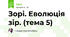 Зорі. Еволюція зір. (тема 5)