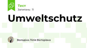 Umweltschutz