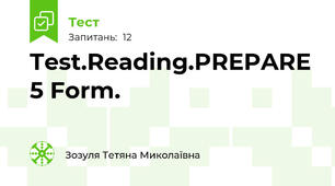 Test.Reading.PREPARE 5 Form.