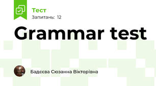 Grammar test
