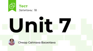 Unit 7