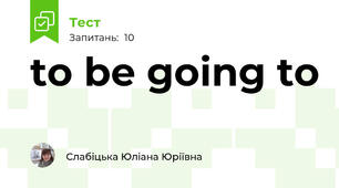 to be going to 