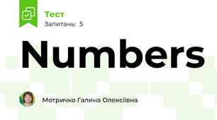Numbers