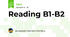 Reading B1-B2