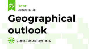 Geographical outlook