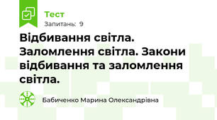 Відбивання світла. Заломлення світла. Закони відбивання та заломлення світла.