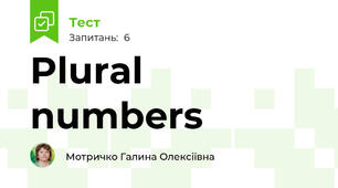Plural numbers