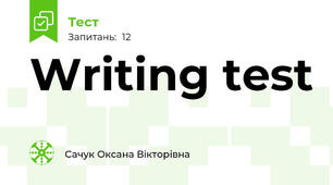 Writing test