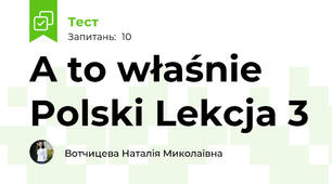 A to właśnie Polski Lekcja 3 