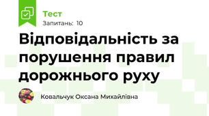 Відповідальність за порушення правил дорожнього руху