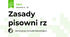 Zasady pisowni rz