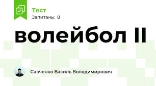 волейбол II