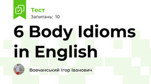 6 Body Idioms in English