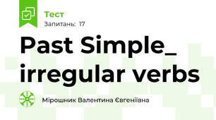 Past Simple_ irregular verbs