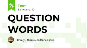 QUESTION WORDS