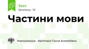 Частини мови