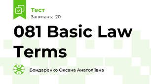 081 Basic Law Terms