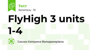 FlyHigh 3 units 1-4