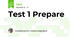 Test 1 Prepare
