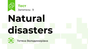 Natural disasters