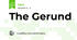 The Gerund