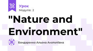 "Nature and Environment"